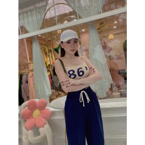 Set Áo Dây 86 Quần Suông