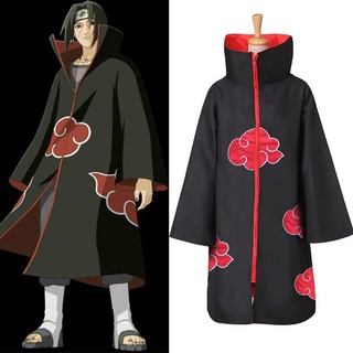 Áo choàng lớn cosplay hóa trang Akatsuki Naruto Shippuden hai lớp dày dặn chất lượng cao nhập khẩu