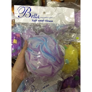 Bông tắm Bella lưới mềm