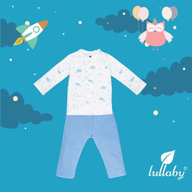 Bộ dài cài giữa 2019 LULLABY (0m-12m)