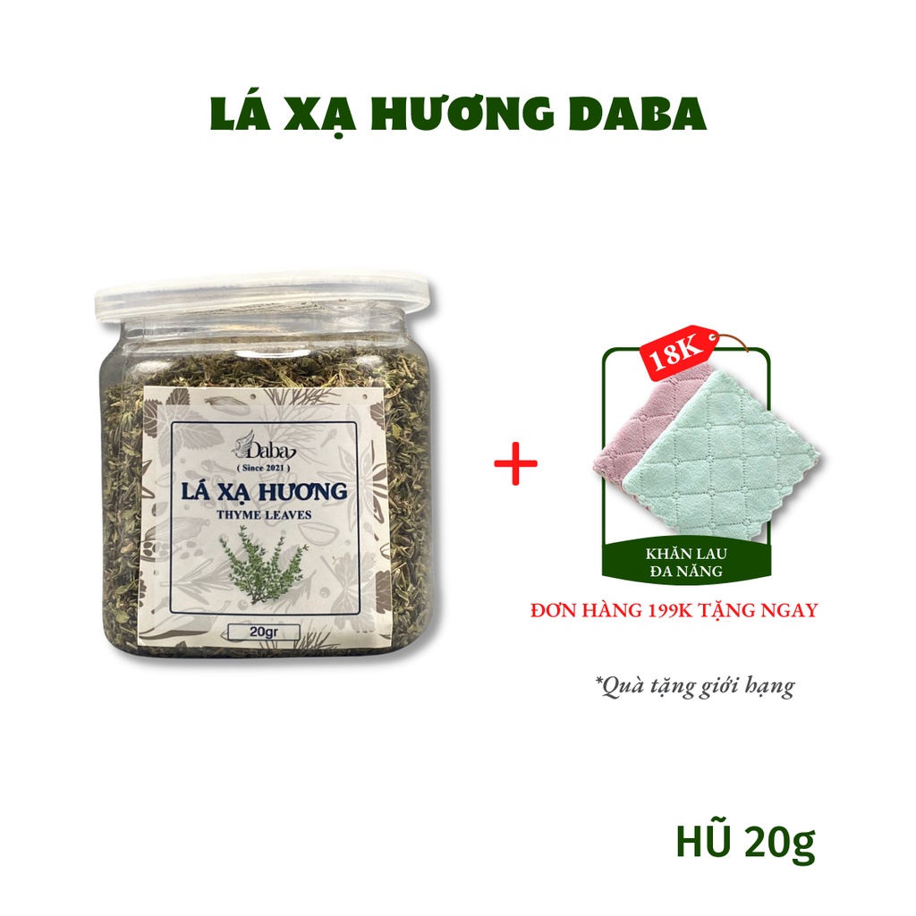 Themy Leaves - Lá Xạ Hương 20gr dùng chế biến các món ăn từ gà vịt bò heo dê cừu và các món súp phương tây