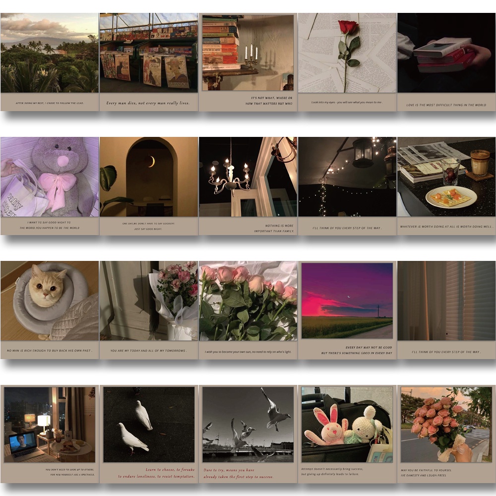 Set 40 Miếng Dán Trang Trí Laptop Chống Thấm Nước Thiết Kế Sáng Tạo