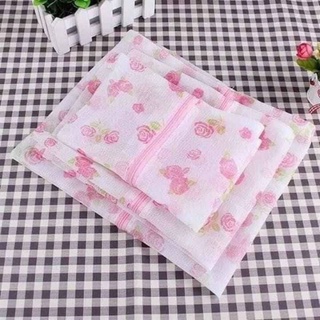 Set 5 túi giặt 5 chi tiết hoa bảo vệ quần áo