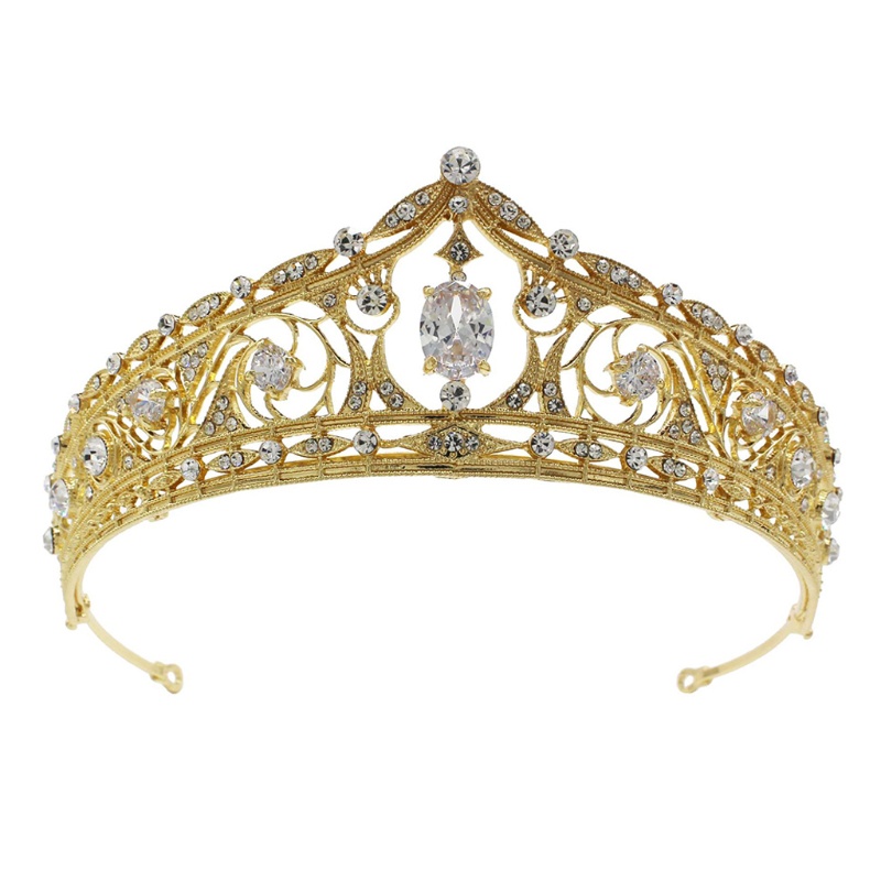 Vương Miện Cài Tóc Đính Pha Lê