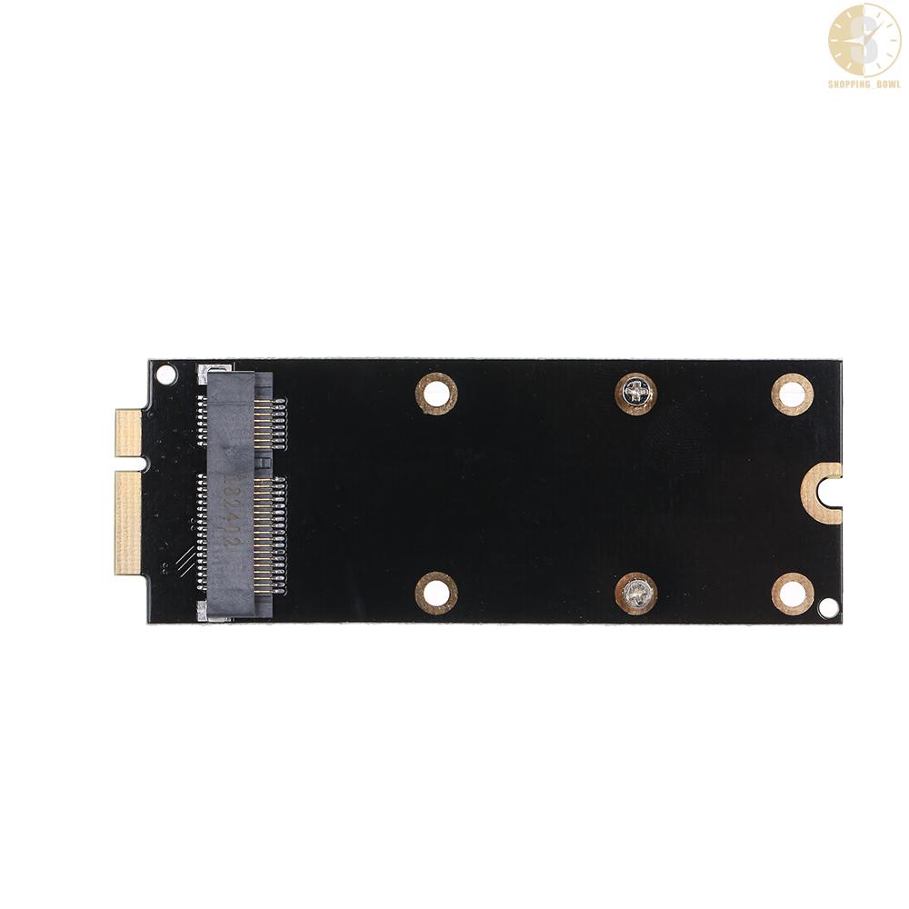 Thẻ Chuyển Đổi Msata Ssd Sang 7 + 17pin Cho 2012 Apple Macbook Pro Retina A1425 A1398 Mini Pci-E Sata Ssd