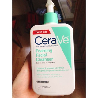 [Đủ bill pháp bay Air] Sữa rửa mặt Cerave dịu nhẹ 236ml