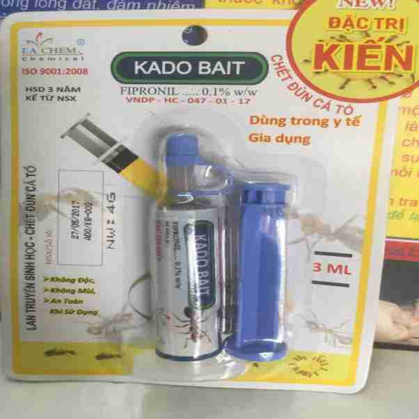Mồi diệt kiến tận gốc KADO BAIT 3ml – Gel DIỆT KIẾN