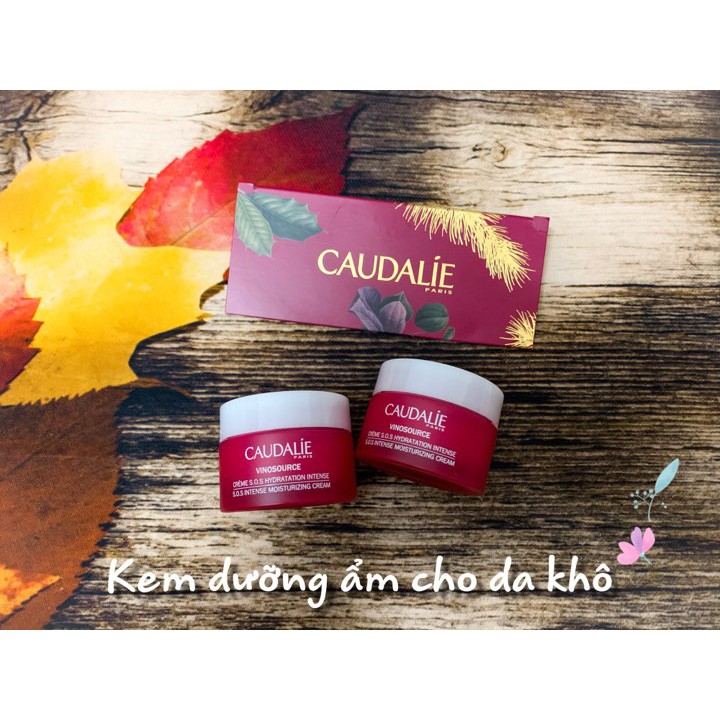 Kem dưỡng ẩm Caudalie vinosource SOS 50ml