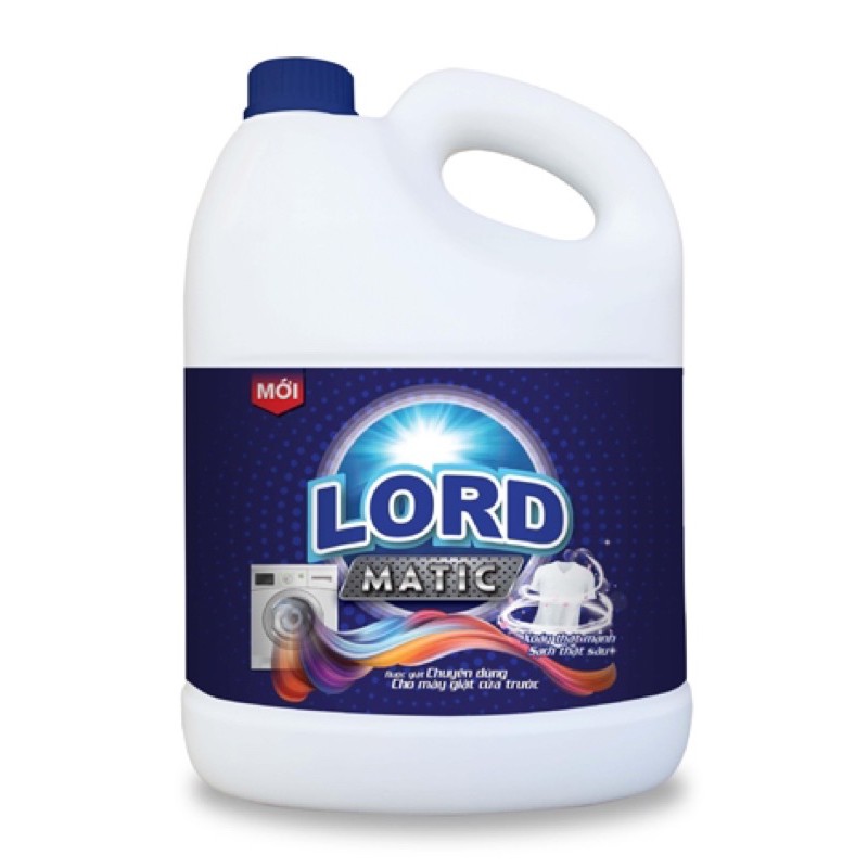 Nước giặt Lord Matic chuyên dụng cho cửa dưới, can 3,6L
