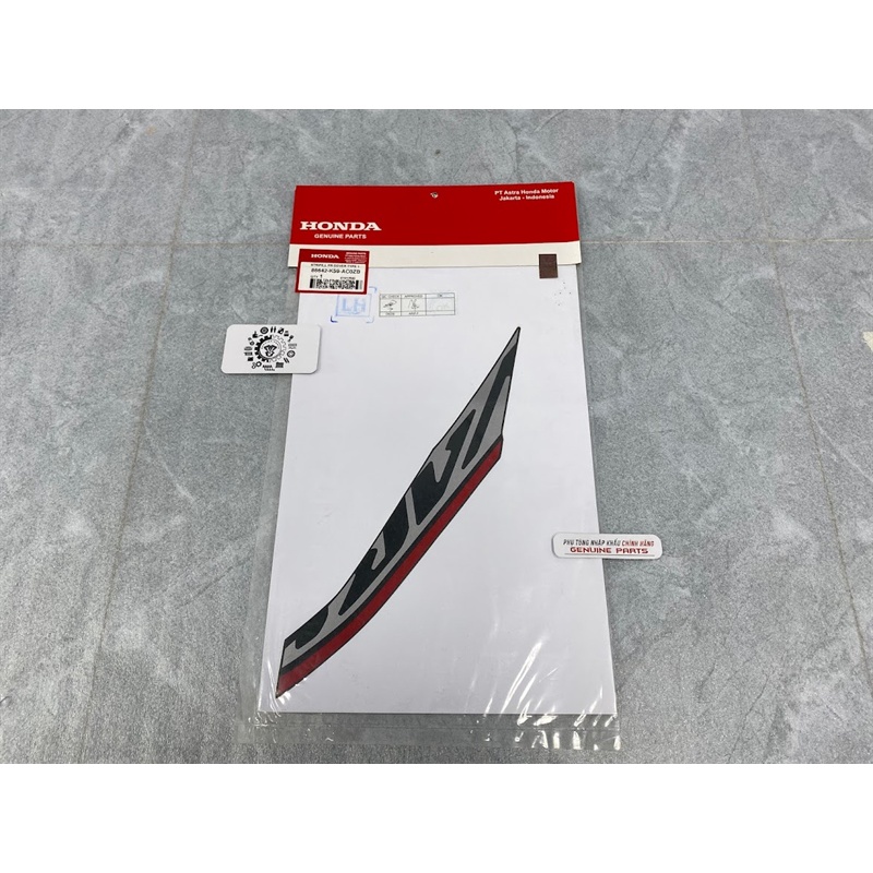 Bộ tem HONDA VARIO 2020 Đen Đỏ nhập chính hãng Honda Indo