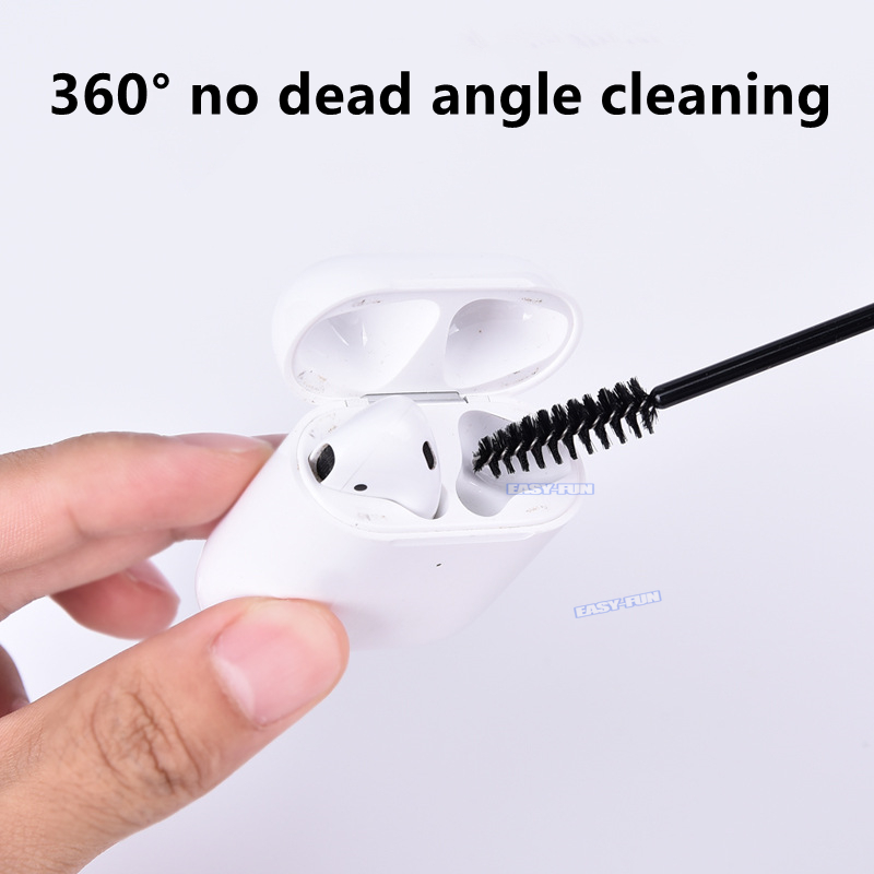 🌟[Bộ 4 mảnh]Bộ dụng cụ vệ sinh tai nghe Airpods,Dụng cụ vệ sinh tai nghe