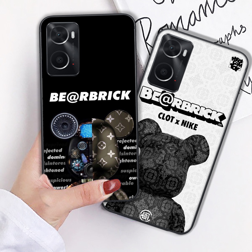 Ốp lưng Oppo A76 - Oppo A36 - Realme C35 bearbrick cực độc cực đẹp siêu hot