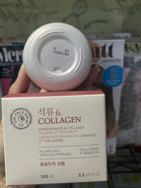 The Face Shop (Hàng Mới Về) Mặt Nạ Collagen Dưỡng Ẩm Làm Săn Chắc Da