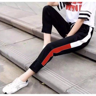Quần dài nữ thun ôm legging thể thao