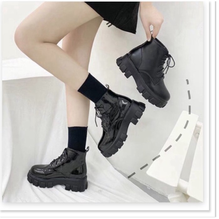 Bốt nữ 💝FREESHIP💝 Giầy boot cổ lửng phong cách hàn P1029 (ảnh thật) | BigBuy360 - bigbuy360.vn