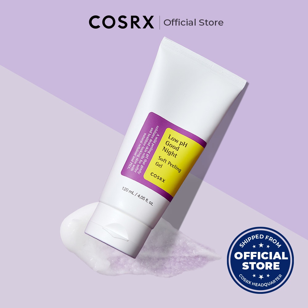 Gel tẩy tế bào chết vào ban đêm COSRX có độ pH thấp tiện dụng dung tích 120ml /0.67 fl.oz