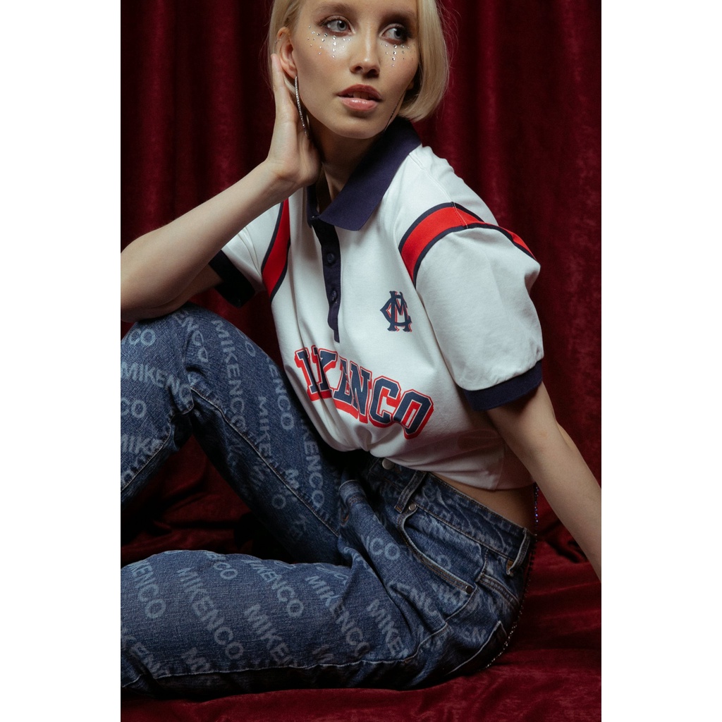 Quần jean nam MIKENCO Monogram jeans