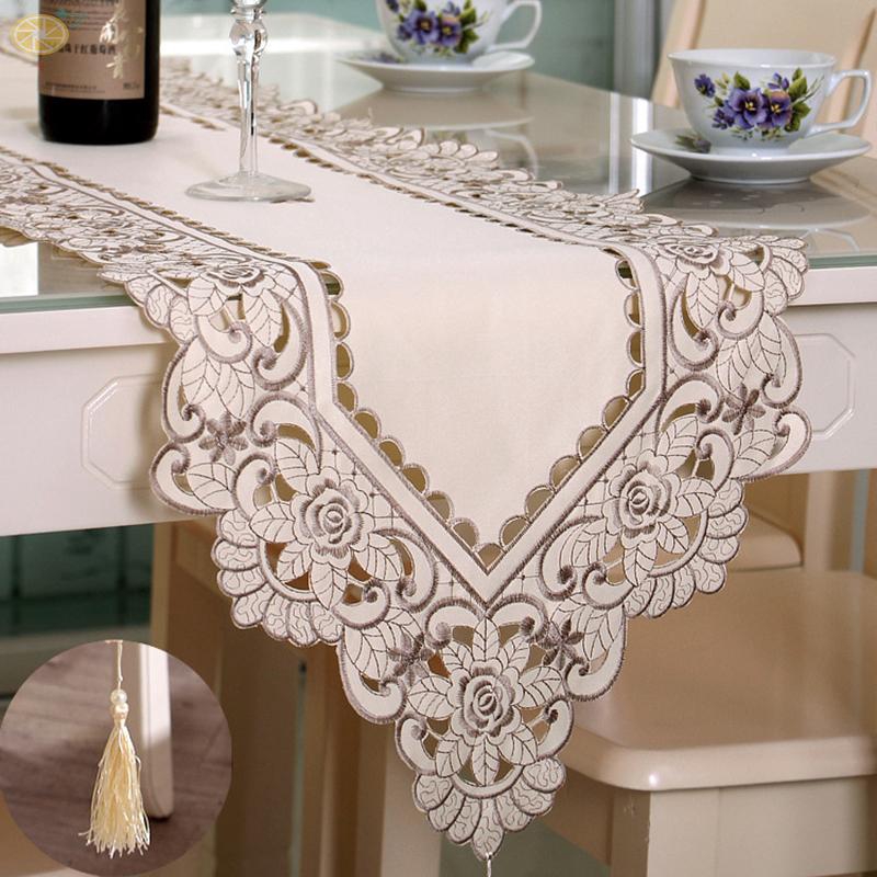 Khăn Trải Bàn Trang Trí Chất Liệu Polyester Chống Thấm Nước