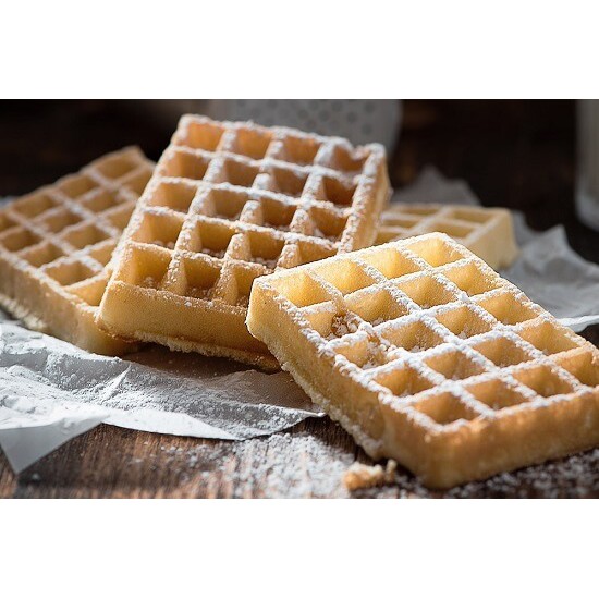 Bột trộn sẵn Bánh Waffle Brussel Fancy's gói 1Kg mang đến hương vị thơm ngon hoàn hảo