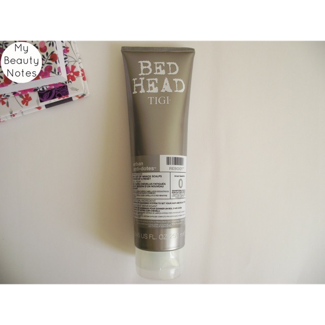 DẦU GỘI CHO DA ĐẦU GẦU VÀ MẪN CẢM REBOOT TIGI BED HEAD 0 250ML