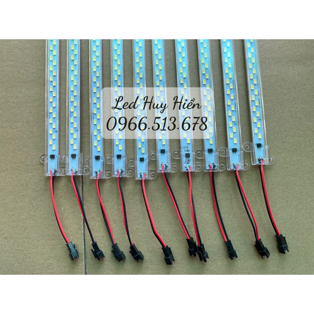 Led thanh 220V 50CM siêu sáng, nhân led 5730 / 2835 72 led