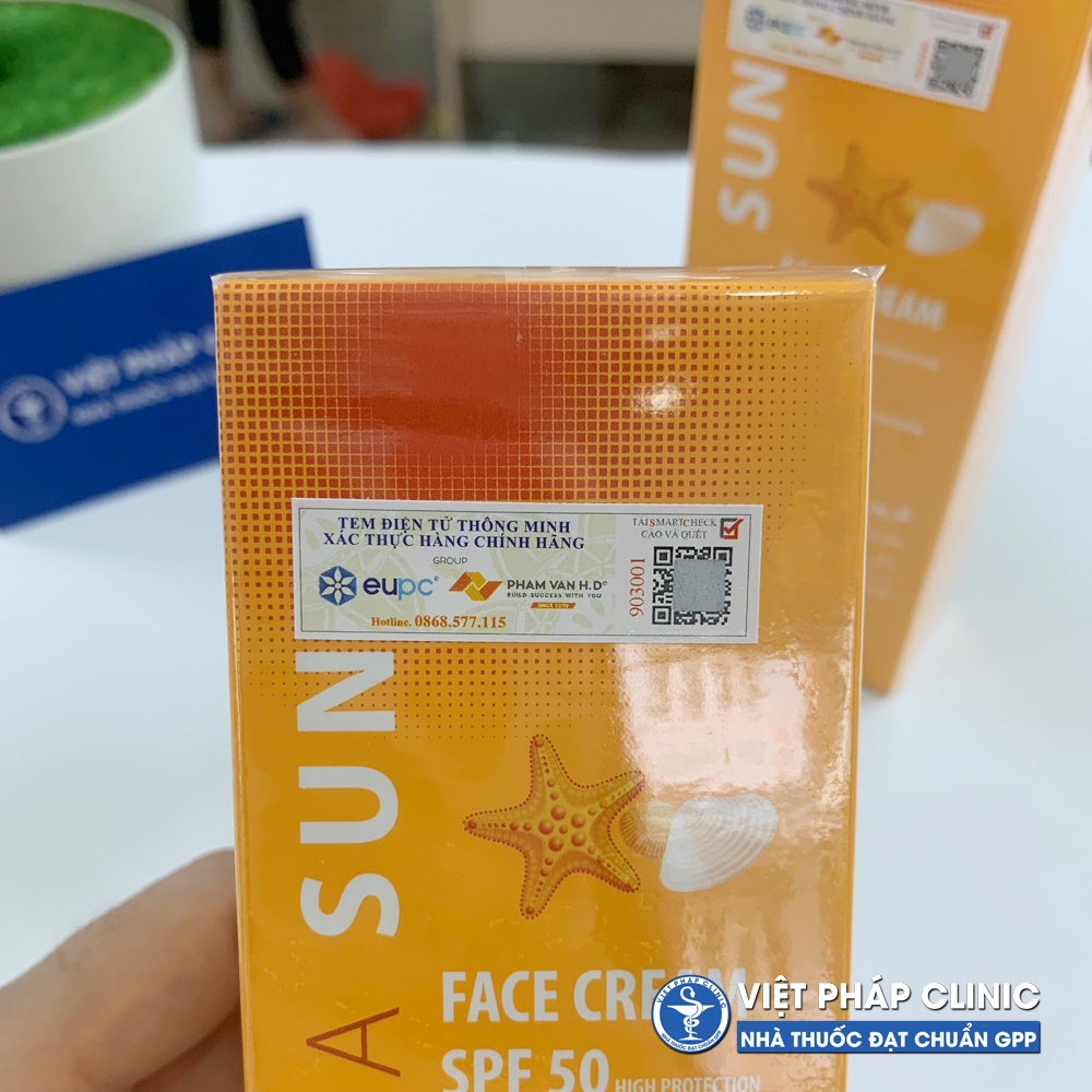 Kem Chống Nắng Cho Da Dầu Mụn Farmona Sun Face Cream Oil Free Spf50 50ml