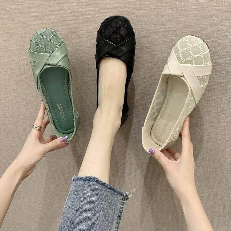 Giày Búp Bê Nữ Đế Bệt Thời Trang Xuân Thu 2021 | BigBuy360 - bigbuy360.vn