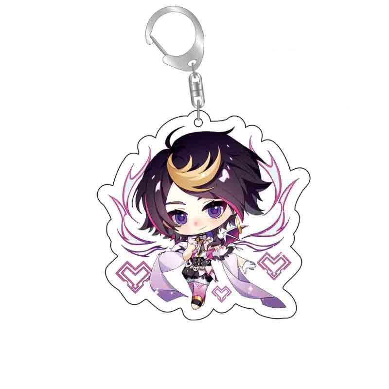 ( HIỆU ỨNG ) Móc khóa in hình LUXIEM VTUBER anime chibi mica trong acrylic