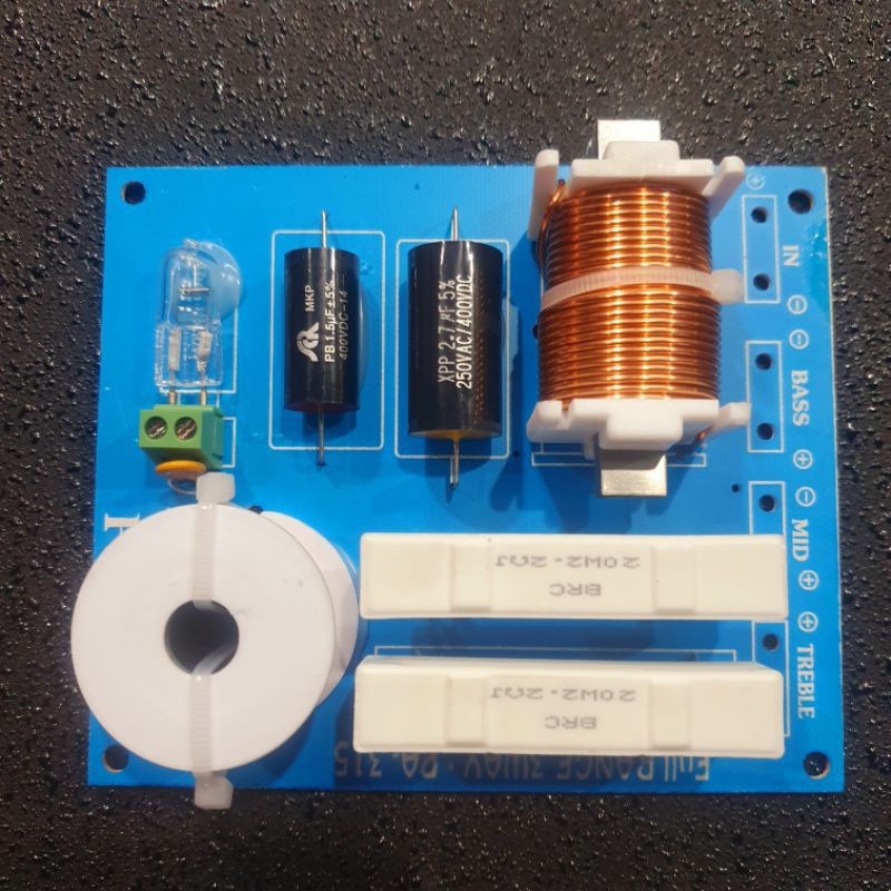 Phân Tần Loa 3Way  3 Đường Âm Thanh Bass Treble Trung Bass 30 40 50 đều dùng được - 432