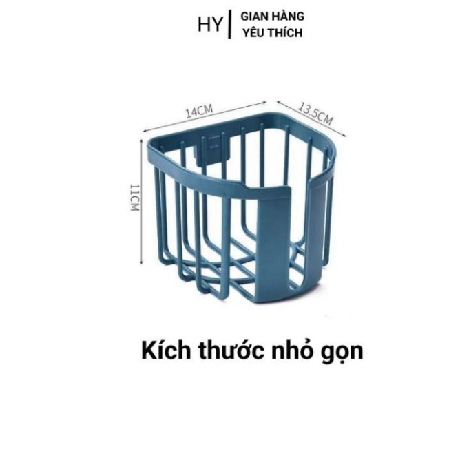 Giỏ Đựng Giấy Vệ Sinh Dán Tường Tiết Kiệm Diện Tích Cho Mọi Không Gian | (LH3)