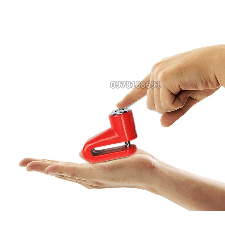 Khóa Phanh Đĩa Xe Máy Nhiều Màu Chống Trộm - Bộ Khóa Chống Trộm Bằng Thép Cao Cấp M98