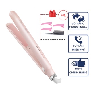 Máy uốn tóc tự động, máy uốn tóc thông minh 3 trong 1, máy uốn và duỗi tóc tự động, máy duỗi tóc ion âm tiện