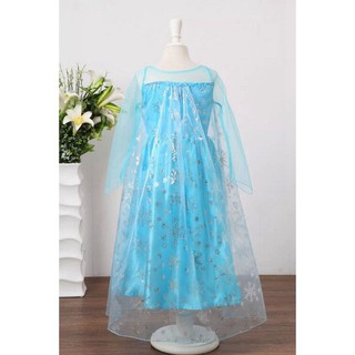 Đầm hóa trang Elsa 2-8 tuổi