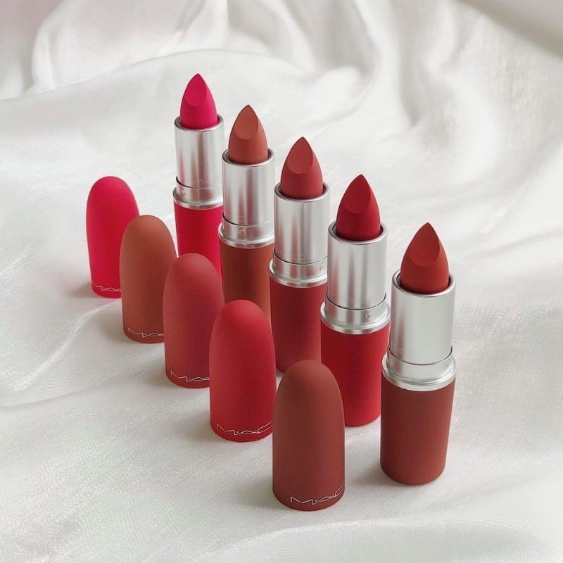 Son môi MAC Powder Kiss Lipstick 3g, Mac 316,314 (Phiên bản giới hạn 2021) | BigBuy360 - bigbuy360.vn