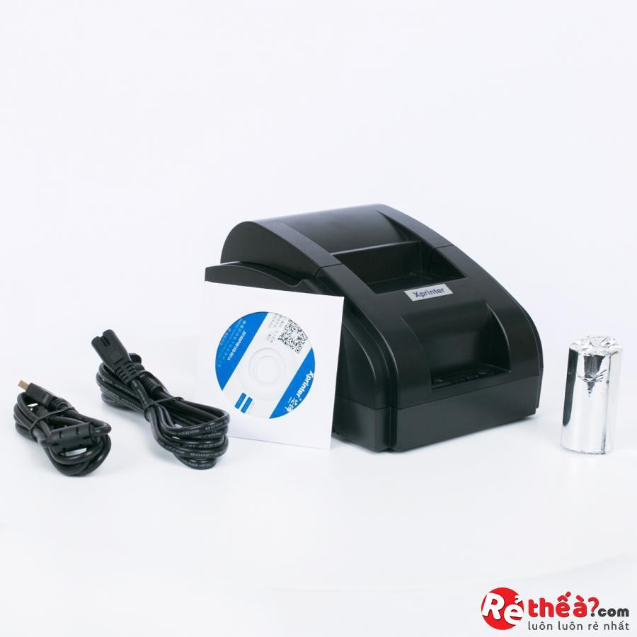 Máy in hóa đơn Xprinter 58iih - Hàng Chính Hãng - Tặng kèm 1 cuộn bill test