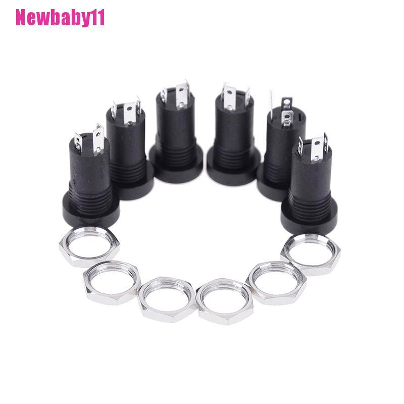 Bộ 2 Đầu Cắm Âm Thanh 3.5MM 3 Cực Màu Đen Chất Lượng Cao
