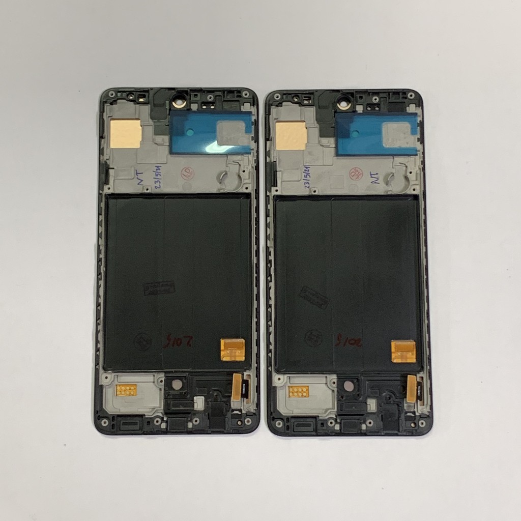 Màn hình Samsung A51/A515 (Oled 2ic) liền khung phôi nhỏ ĐEN loại giọt nước (có vân tay)