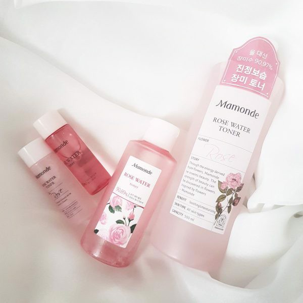 🌺FREESHIP 🌺 Nước Hoa Hồng Kiềm Dầu, Se Khít Lỗ Chân Lông Mamonde Toner 250ml