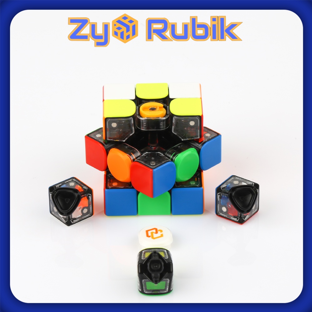 Rubik Peak Cube S3R 3x3 Stickerless Rubic 3 Tầng Có Nam Châm Flagship - Zyo Rubik