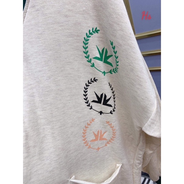 Áo cadigan viền xanh HS6