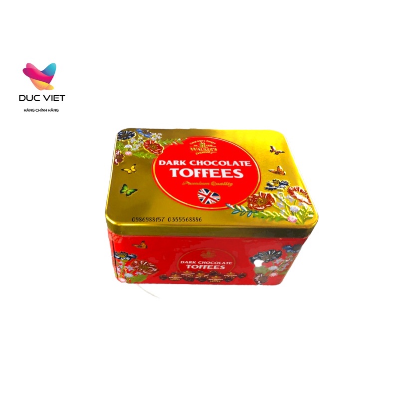 KẸO WALKER'S TOFFEES HỘP THIẾC 200G
