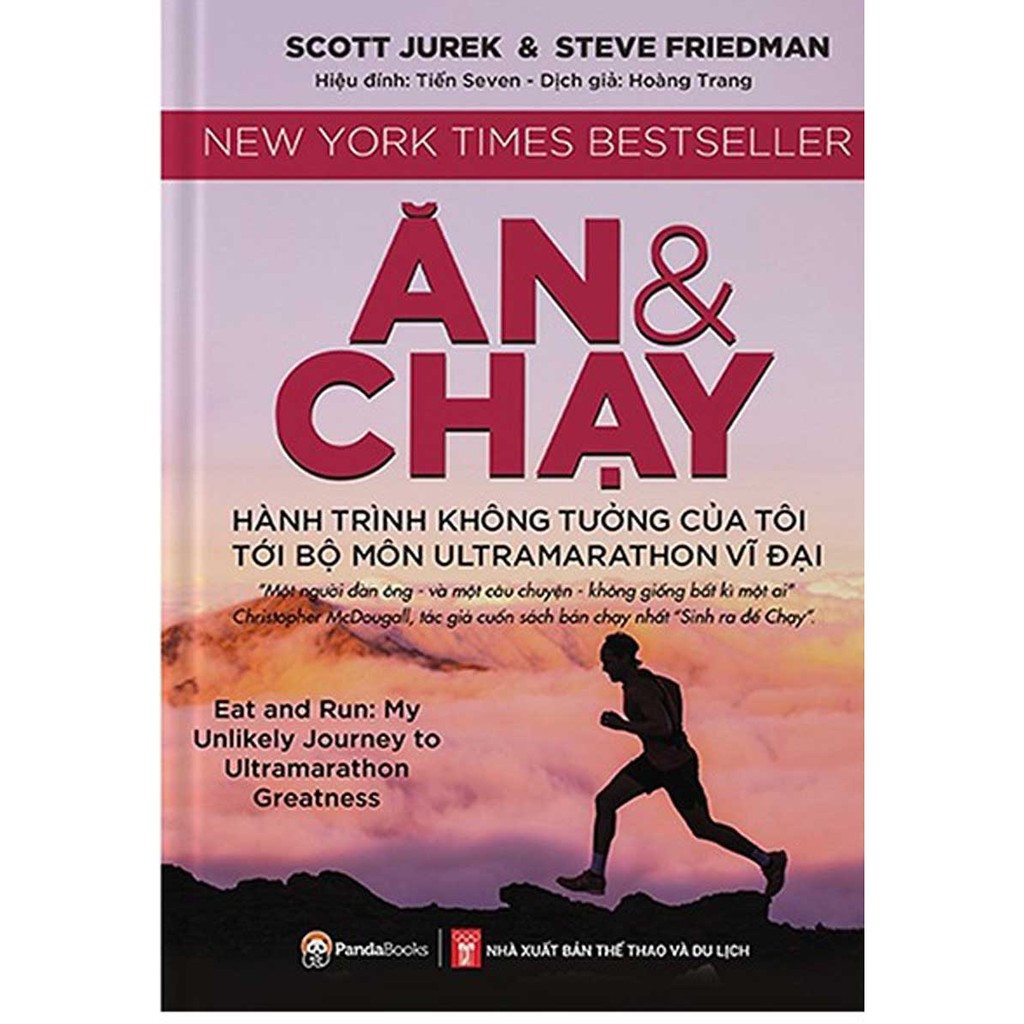 Sách - Ăn và chạy - Hành trình không tưởng của tôi tới môn Ultramarathon vĩ đại | BigBuy360 - bigbuy360.vn