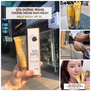 Kem chống nắng dưỡng da kiềm dầu hello sunny genie spf50