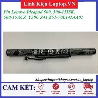 ⚡️Pin laptop Lenovo Ideapad 500, 500-15ISK, 500-15ACZ Y50C Z41 Z51-70L14L4A01 L14L4E01