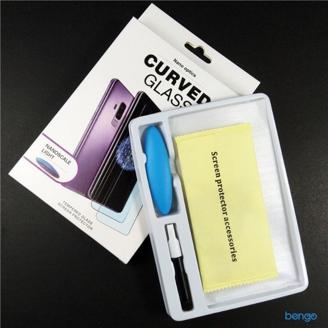 Kính cường lực full màn keo UV samsung galaxy note 8