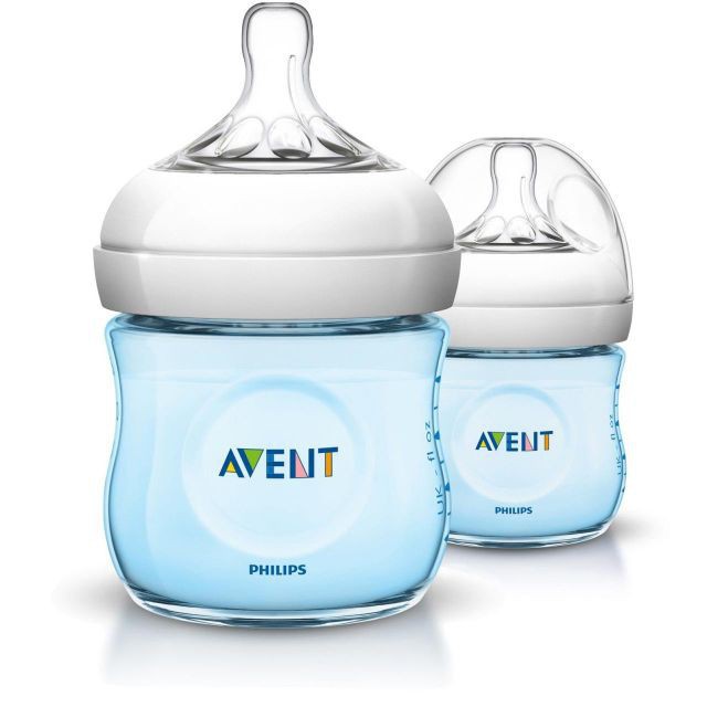 Núm vú thay thế núm vú rộng tự nhiên Avent Núm vú dành cho bình sữa Avent Natural / UK BABY Không chứa BPA