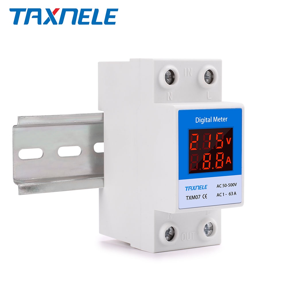 Thiết Bị Kiểm Tra Dòng Điện AC50-500V 220V 380V 1-63A 1-100A