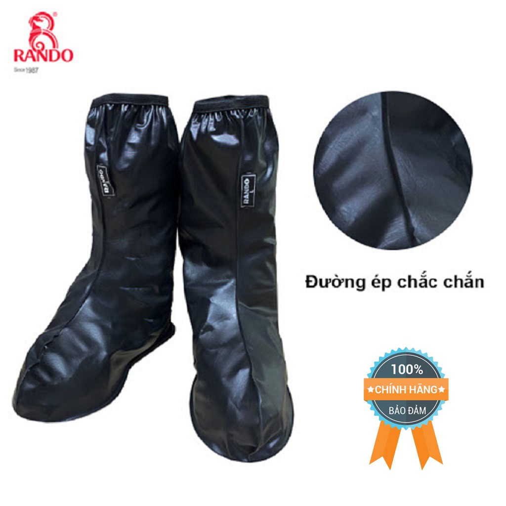 { BẢO VỆ ĐÔI CHÂN VÀ GIÀY KHI MƯA} Giày Boots Đi Mưa Rando OBPS-04 che chở người thân yêu của bạn( GIAO MÀU NGẪU NHIÊN)