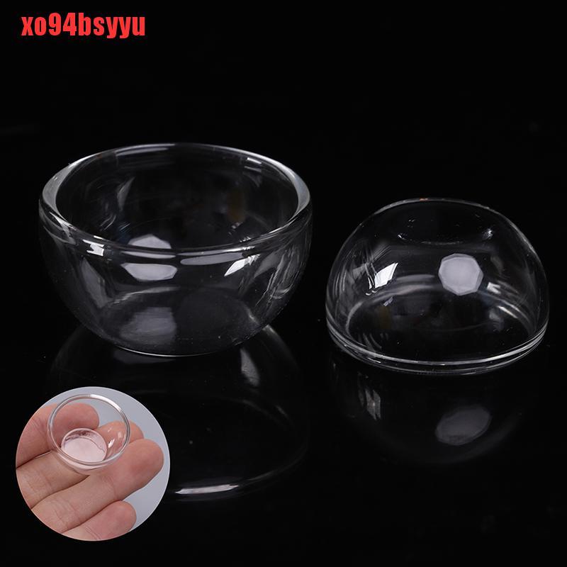 Tô Thủy Tinh Xo94Bsyu 1: 12 Đựng Salad / Trái Cây Trang Trí Nhà Búp Bê