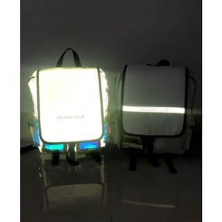 [ẢNH THẬT 100%] Balo hologram colkids club full phản quang